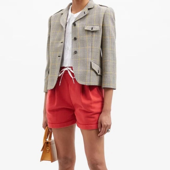 Miu Miu Peter Pan Collar Cropped Cotton Poplin shirt size 40 - Picture 6 of 16